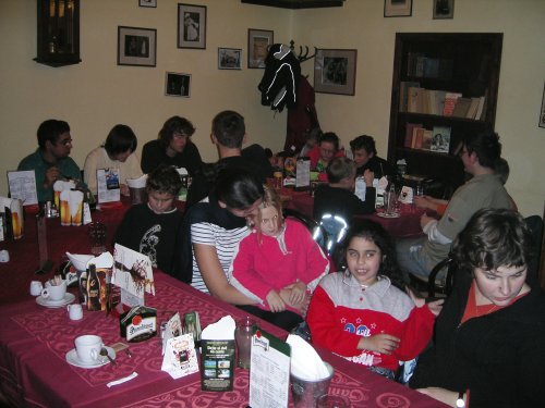 Oběd v restauraci